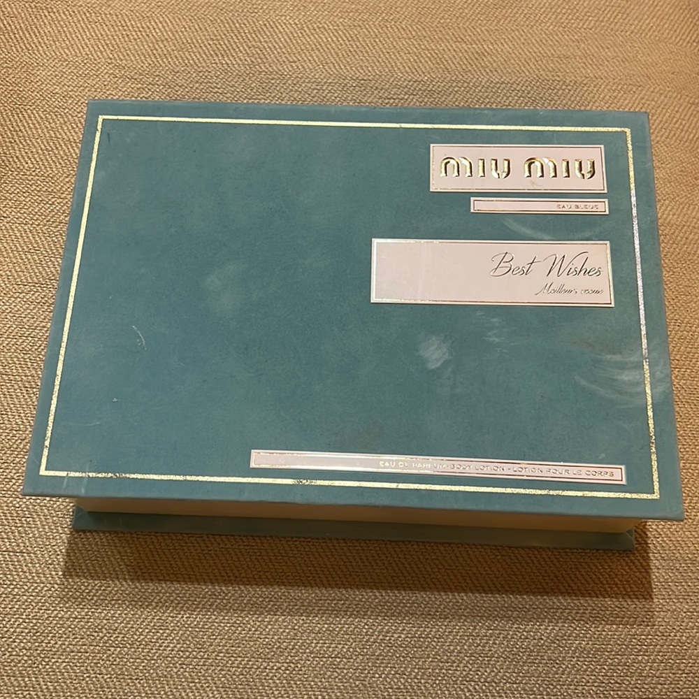 Gorgeous Miu Miu Velvet Empty Box - image 1